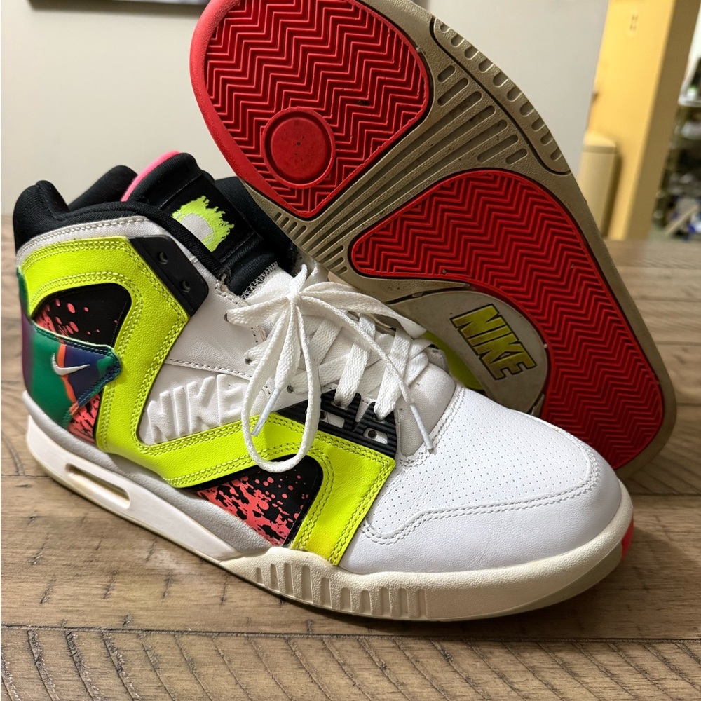Nike Air Tech Challenge Hybrid Volt Size 11 Agassai - Picture 4 of 7